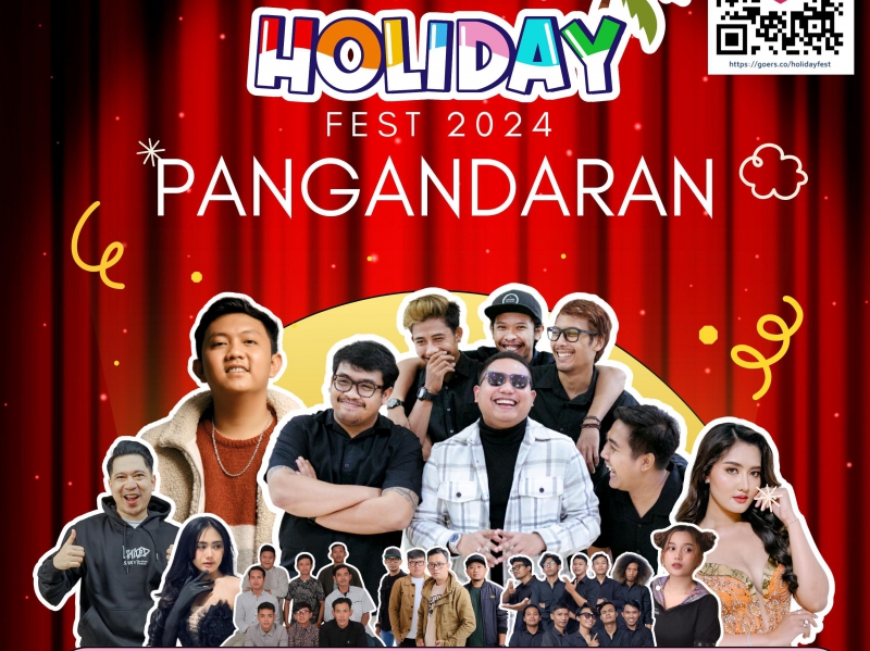 Inilah Deretan Artis yang Bakal Meriahkan Holiday Fest 2024 Pangandaran