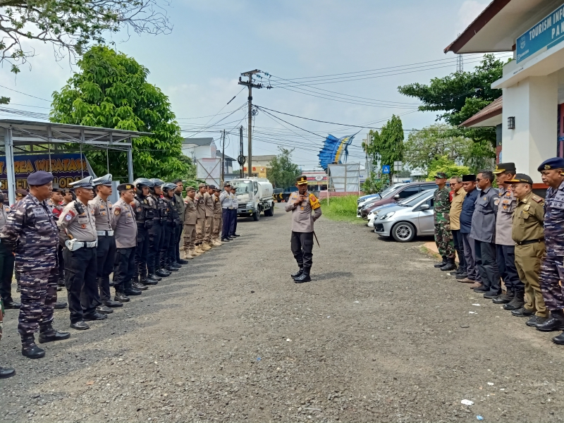 Jelang Pilkada, Polres Pangandaran dan Forkopimda Gelar Patroli Rutin