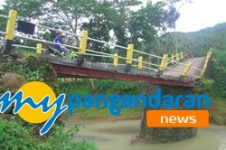 Jembatan Jalur Purwokerto-Pangandaran Ambles
