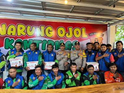 Kapolda Jabar Ajak Komunitas Ojol Pangandaran Jadi Mitra Kamtibmas "Sauyunan ngajaga lembur"