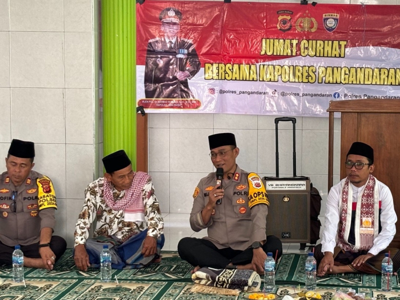 Kapolres Pangandaran Imbau Masyarakat Jaga Pilkada Aman Tanpa Hoax dan Politisasi SARA