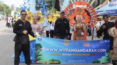 Karnaval Budaya “Pangandaranval Nature 13” Warnai Milangkala ke-13 Kabupaten Pangandaran