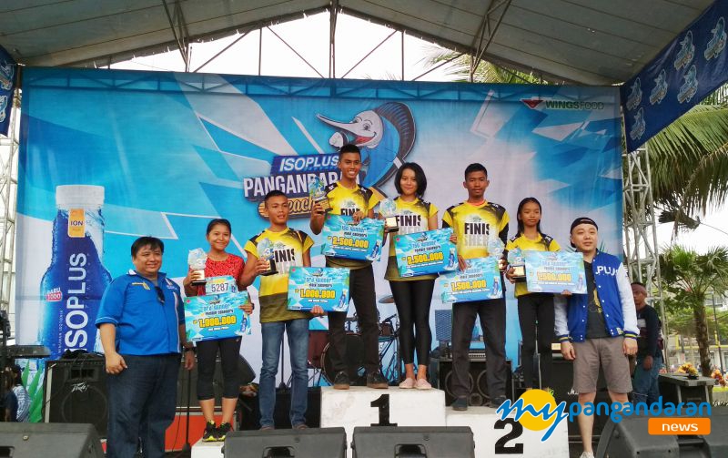 Kejuaraan Isoplus Pangandaran Beach Run 2018 digelar di Boulevard Pangandaran 