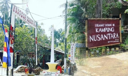 Keren, Gapura Agustusan di Kampung Nusantara Pangandaran Ini Sabet Juara Lomba Gapura