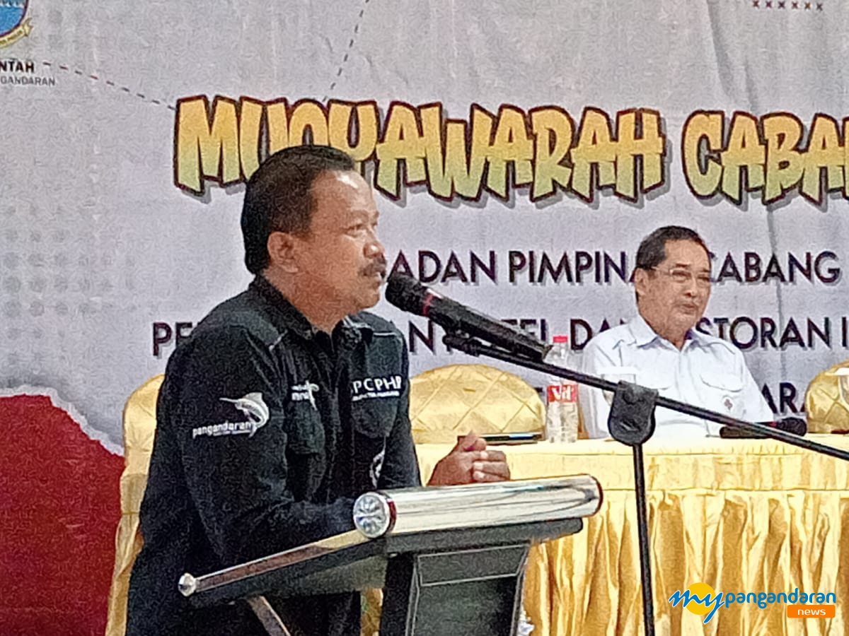 Ketua PHRI Jabar Soroti Belum Terbentuknya BPPD Pangandaran, Agus Mulyana Kembali Terpilih Jadi Ketua BPC PHRI