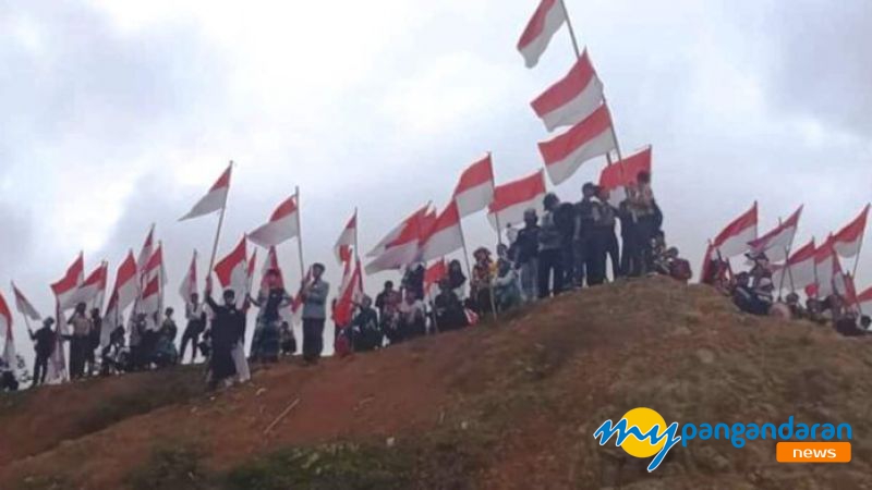 Kirab Bendera Merah Putih Sepanjang 3.500 Meter akan Dibentangkan di Pangandaran oleh Warga Langkaplancar