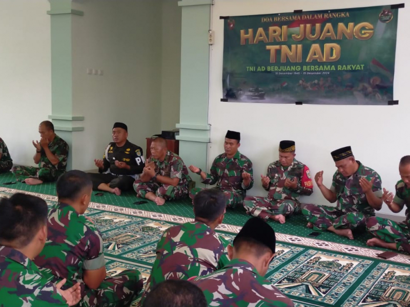 Kodim 0625 Pangandaran Gelar Doa Bersama Sambut Hari Juang TNI AD ke-79