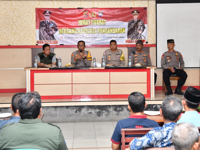 Kurang Penerangan di Kawasan Pantai Madasari, Warga Cimerak Curhat ke Kapolres Pangandaran