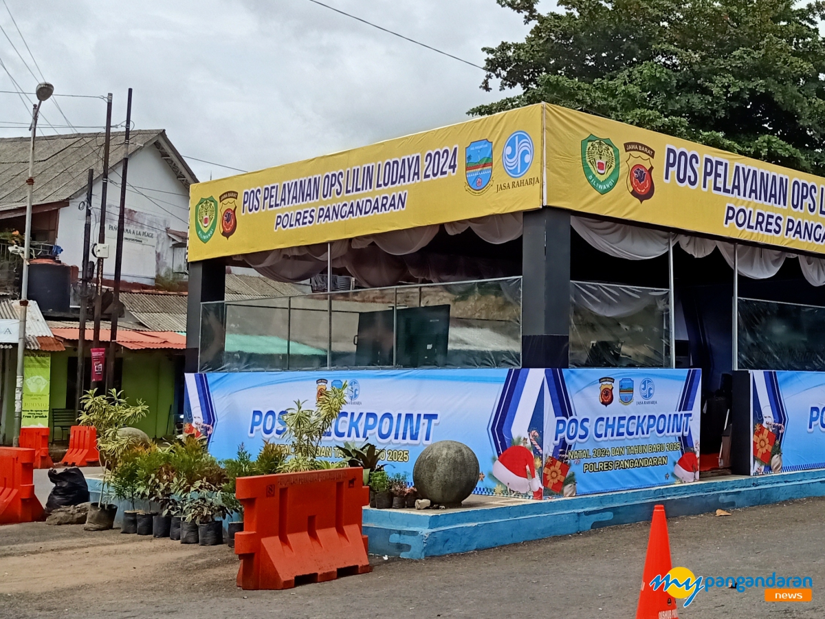 Libur Nataru, Satlantas Polres Pangandaran Pasang 6 CCTV di Jalan Nasional dan Kawasan Pantai