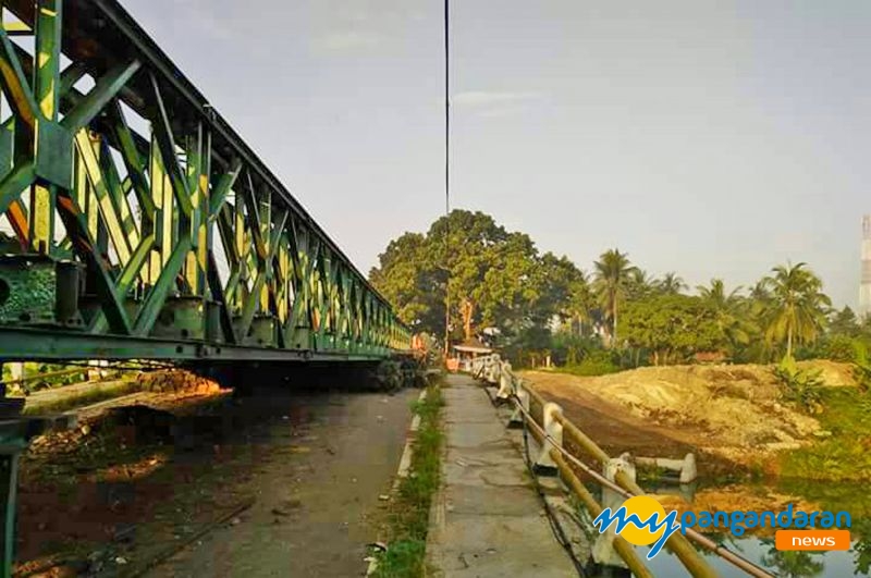 Libur Panjang Hari Raya Akses Ke Pangandaran Masih Melalui Jembatan Darurat