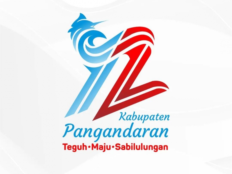 Logo dan Tema Hari Jadi ke-12 Kabupaten Pangandaran