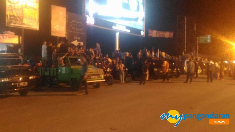 Lomba Tabuh Bedug Meriahkan Malam Takbir di Pangandaran
