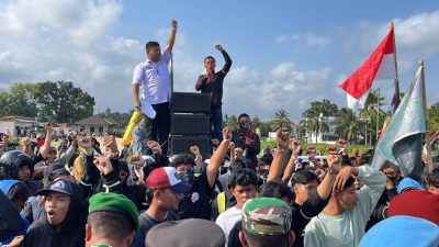 Aksi Unjuk Rasa di Pangandaran Damai Berkat Tangan Dingin Kapolres AKBP Dr Andri Kurniawan 