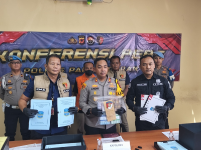 Mantan Sekdes Sukaresik Pangandaran Ditahan, Diduga Tilep Dana Desa Rp706 Juta
