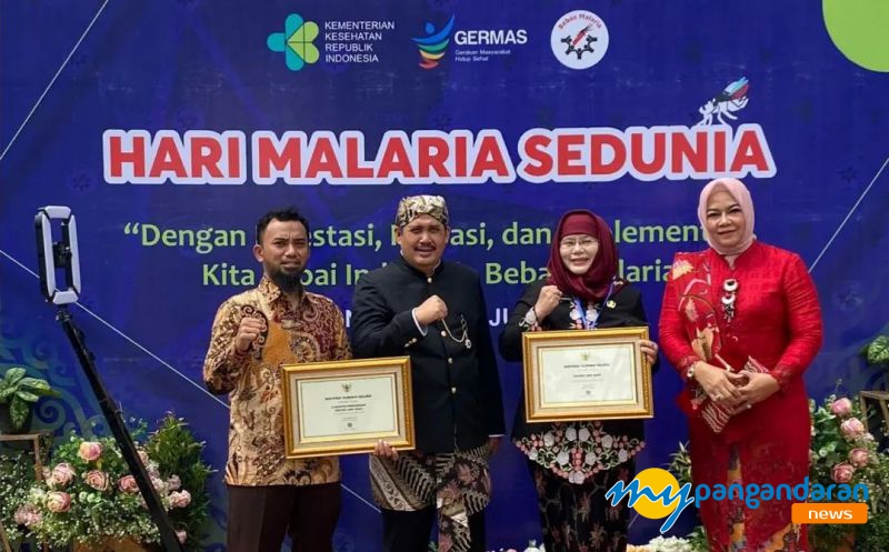 Menuju Indonesia Bebas Malaria 2023, Kabupaten Pangandaran Terima Sertifikat dari Kemenkes RI