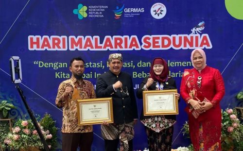Menuju Indonesia Bebas Malaria 2023, Kabupaten Pangandaran Terima Sertifikat dari Kemenkes RI