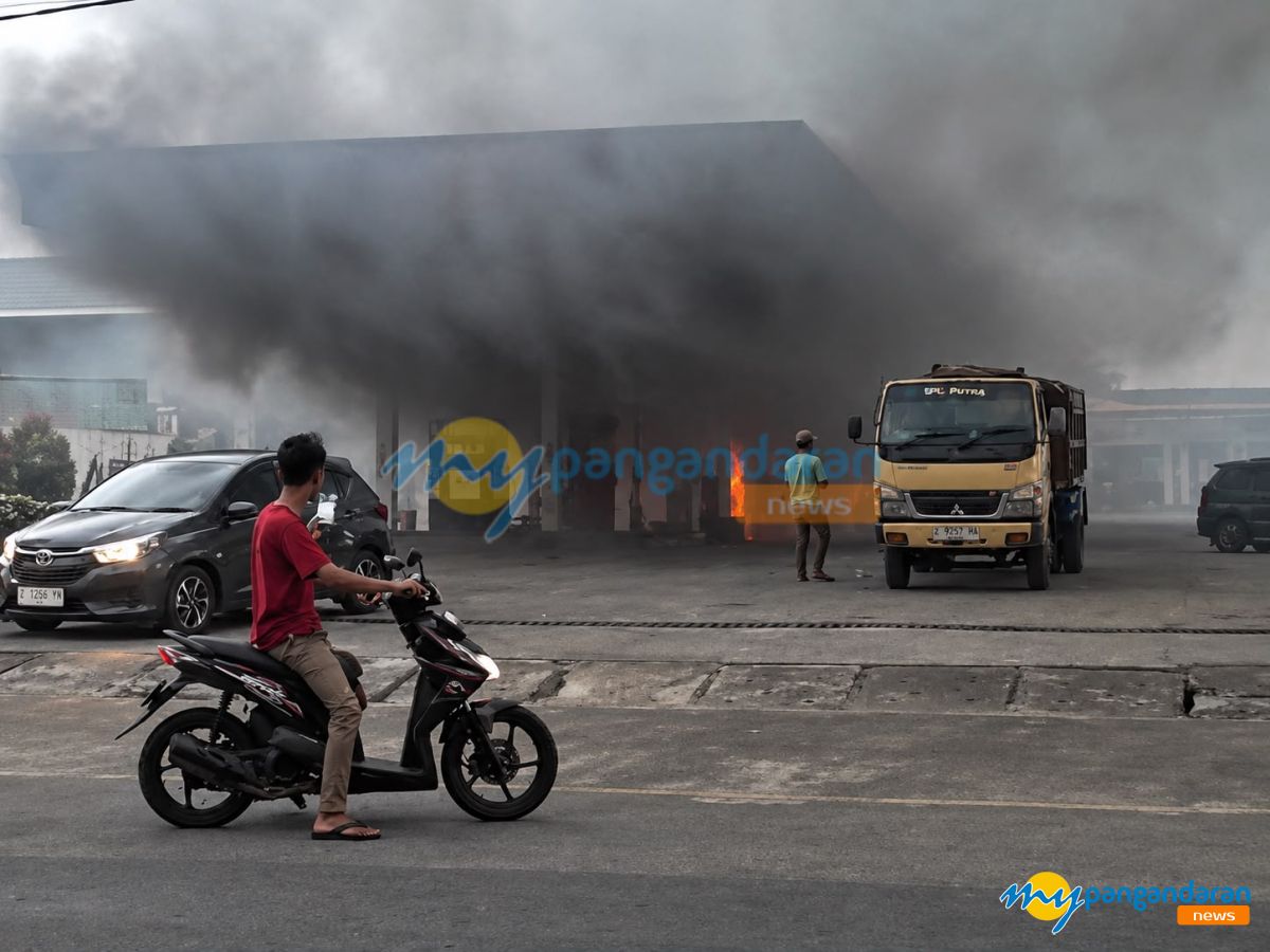 Motor Korsleting Usai Isi BBM, SPBU di Pangandaran Hampir Terbakar