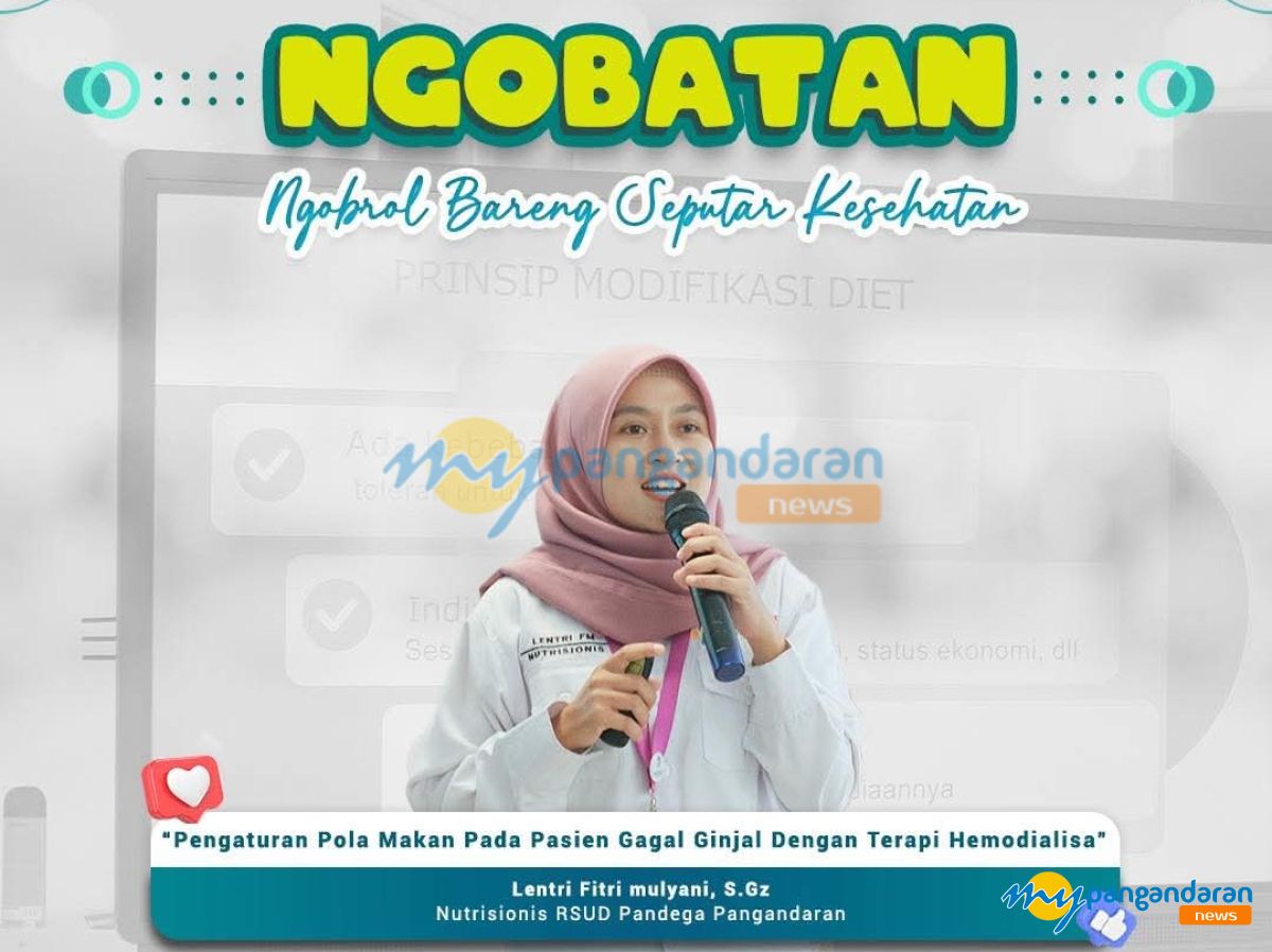 Ngobatan RSUD Pandega Pangandaran: Pentingnya Pengaturan Pola Makan bagi Pasien Hemodialisa 