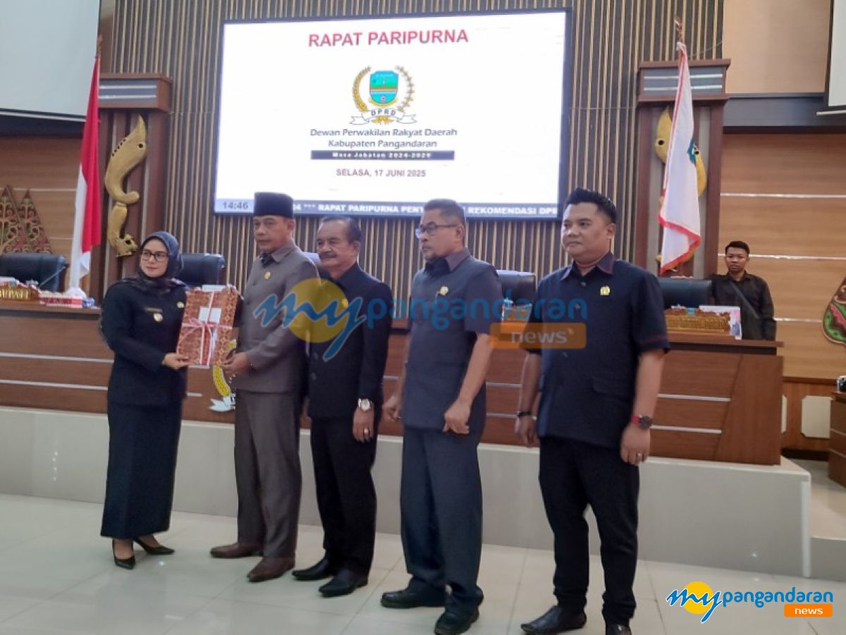 Pansus III DPRD Pangandaran Sampaikan Hasil Pembahasan LHP BPK, Pemkab Raih Opini WDP