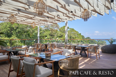 Papi Café & Resto Pangandaran, Sensasi Kuliner Rooftop dengan View Pantai dan Cagar Alam
