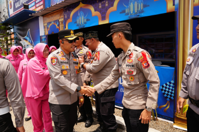 Pastikan Kesiapan Arus Mudik Lebaran, Kapolres Pangandaran Tinjau Pos Pengamanan Operasi Ketupat Lodaya 2026
