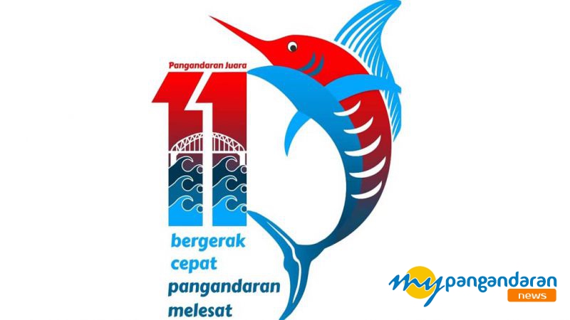 Pemkab Pangandaran Tetapkan Logo Milangkala Hari Jadi ke-11 Kabupaten Pangandaran, Ini Makna Logonya!
