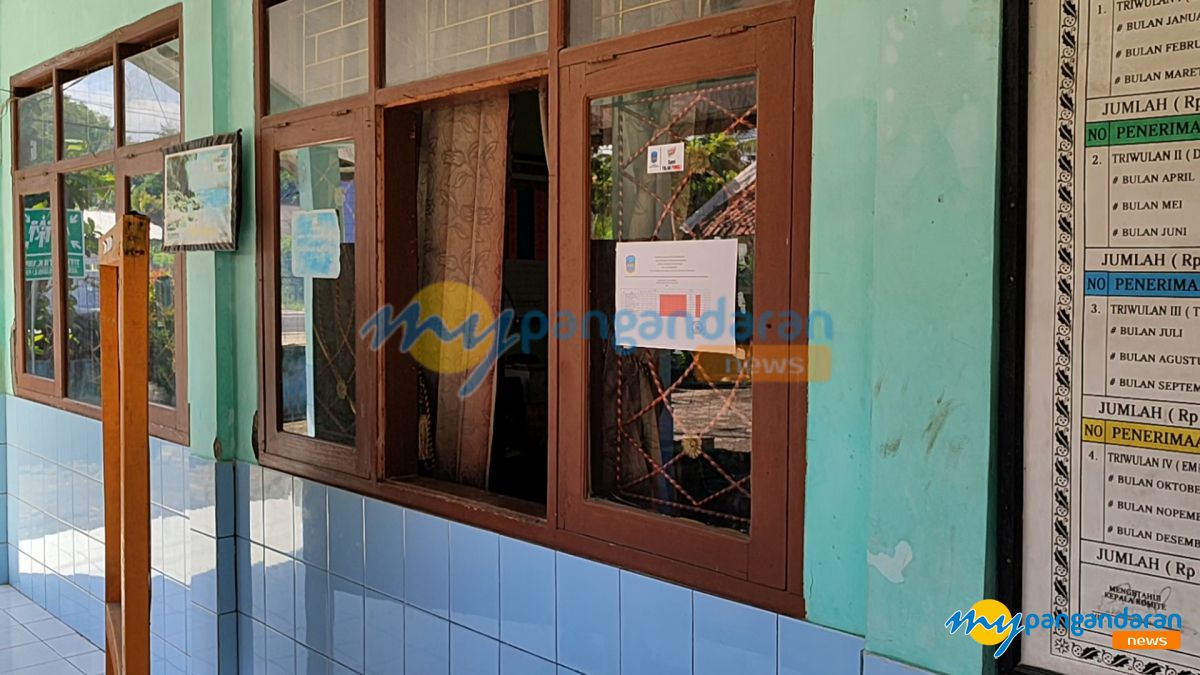 Pencurian di SDN 1 Putra Pinggan Pangandaran, Pelaku Gondol Laptop hingga Proyektor