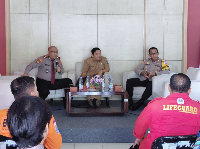 Perkuat Keamanan Wisata, Polda Jabar Gelar Risk Assessment di Pantai Pangandaran