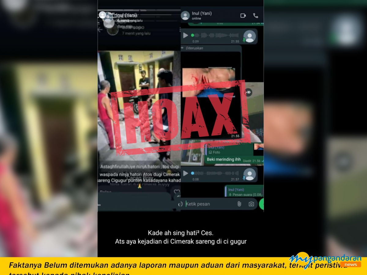 Polisi Pangandaran Klarifikasi Isu Pembacokan yang Viral di Media Sosial