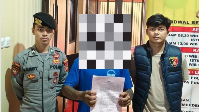 Polisi Tahan Dua Pemuda Kembar Diduga Curi Pompa Air di Nagrak Pangandaran