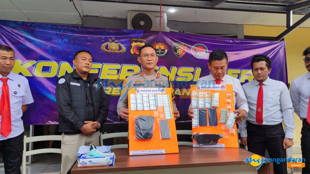 Polres Pangandaran Berhasil Ungkap Peredaran Obat Keras, Tiga Pelaku Diamankan