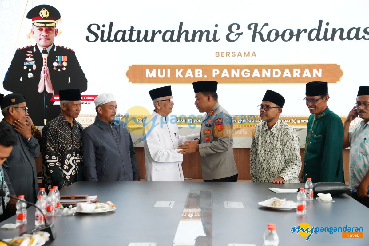 Polres Pangandaran dan MUI Perkuat Sinergi Jaga Kondusivitas Ramadan