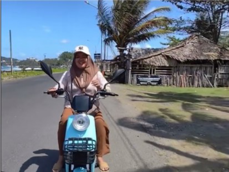 Polres Pangandaran Himbau Penggunaan Sepeda Listrik di Jalan Raya