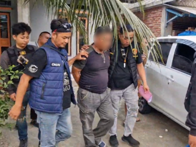 Polsek Cijulang dan Tim Resmob Polres Pangandaran Amankan Pria Terduga Perampas Gelang Emas