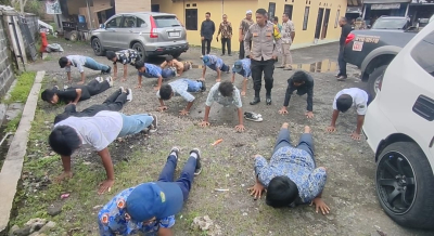 Puluhan Pelajar di Padaherang Pangandaran Terjaring Razia Saat Bolos Sekolah