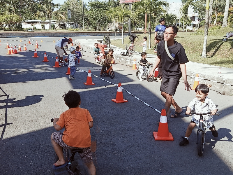 Push Bike Jadi Primadona di Car Free Day Pangandaran, Orang Tua Antusias Dorong Anak Berprestasi