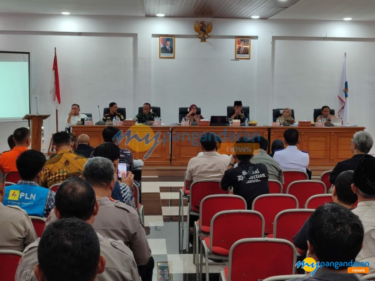 Rakor Nataru 2026, Bupati Citra Tegaskan Pangandaran Harus Lebih Tertib dan Aman