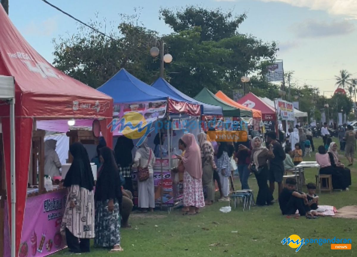 Ramadan 1446 H, HIPMI Pangandaran Gelar Bazar dan Hiburan di Lapangan Grand