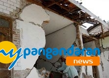 Ratusan KK Korban Gempa di Padaherang Belum Peroleh Bantuan