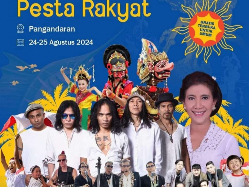 Rayakan HUT RI ke-79, Slank Akan Guncang Panggung Pesta Rakyat Pandu Laut 2024 di Pangandaran