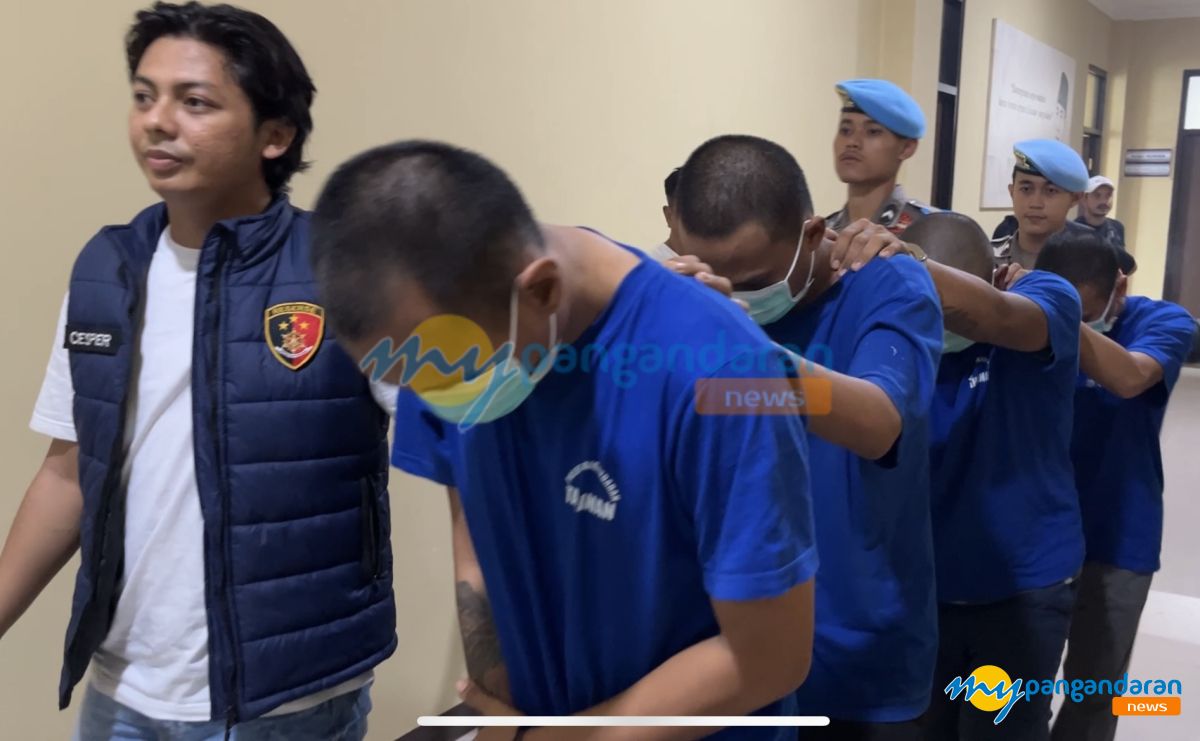Resmob Polres Pangandaran Bekuk Komplotan Pencuri Gabah, Penangkapan Dramatis di Cilacap