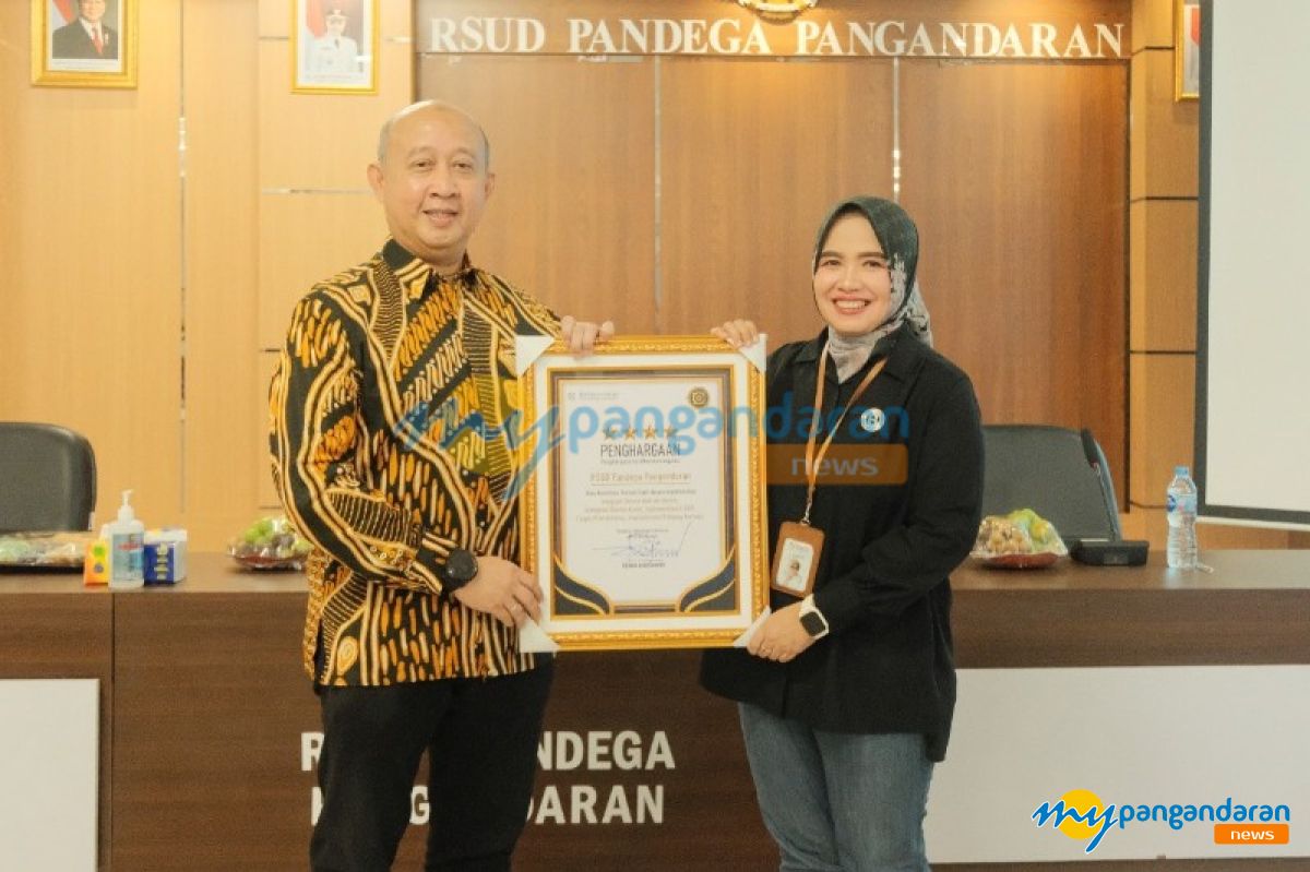 RSUD Pandega Pangandaran Raih Penghargaan BPJS Kesehatan Berkat Komitmen Transformasi Digital