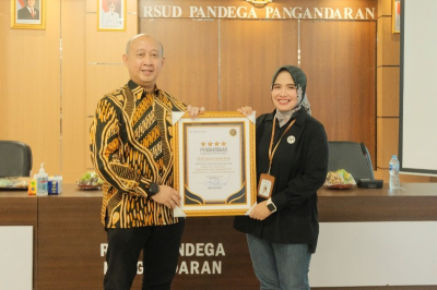 RSUD Pandega Pangandaran Raih Penghargaan BPJS Kesehatan Berkat Komitmen Transformasi Digital