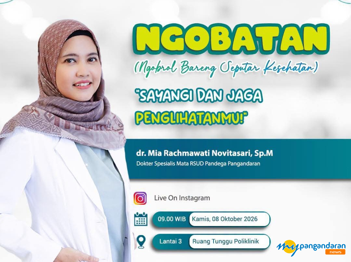 RSUD Pandega Ungkap Cara Menjaga Kesehatan Mata, Ingat Aturan 20-20-20 Saat Gunakan Gadget