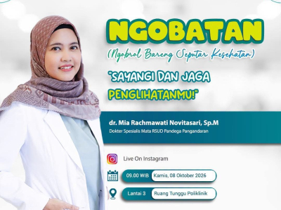 RSUD Pandega Ungkap Cara Menjaga Kesehatan Mata, Ingat Aturan 20-20-20 Saat Gunakan Gadget