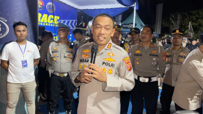 Run Race 2026 Polres Pangandaran Diserbu Remaja, Kapolres Ikut Adu Lari 100 Meter