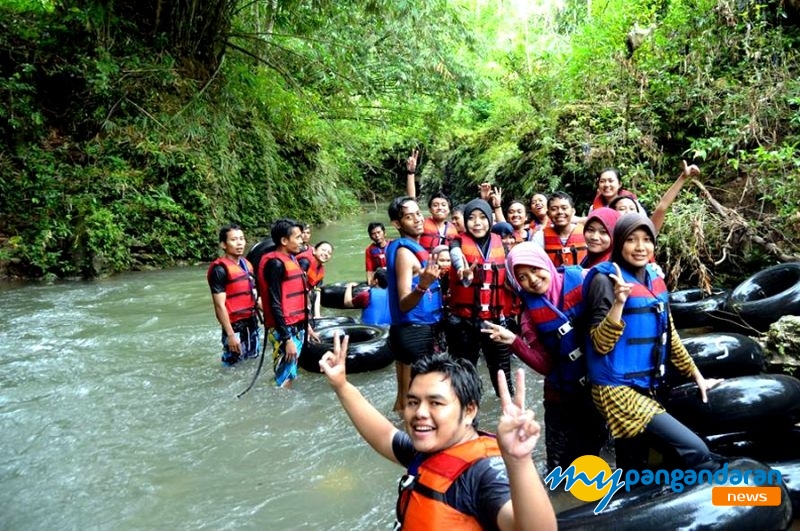 Sambut Ramadhan Warga  Ramai-ramai Kunjungi Destinasi Wisata Baru di Pangandaran