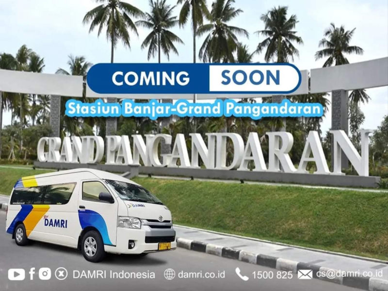 Shuttle Bus untuk Wisatawan Kereta Api Siap Diluncurkan Pada Hari Jadi Kabupaten Pangandaran 