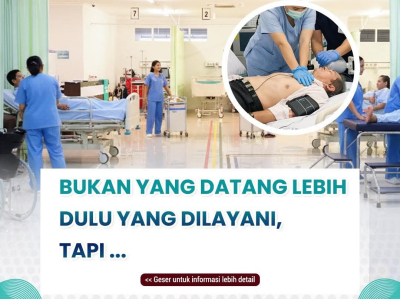 Sistem Triase di IGD: Bukan Siapa Cepat Datang yang Dilayani, Tapi Siapa Paling Gawat