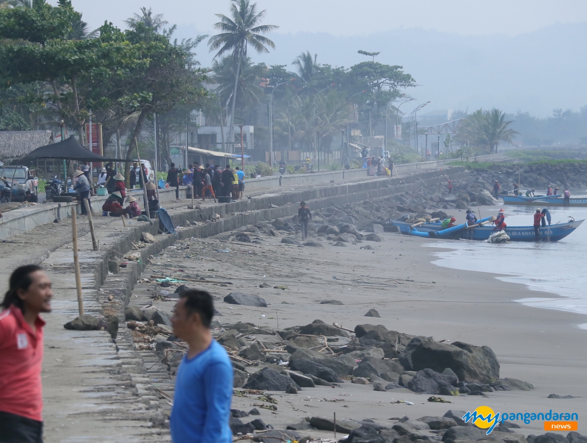 Situasi Terkini Pantai Timur Pangandaran Pasca Gempa 5.1, Tidak Berpotensi Tsunami